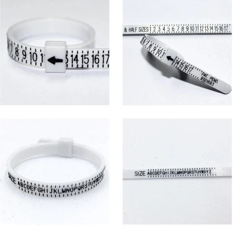 British Standard Ring Sizing Ruler for accurate ring measurements