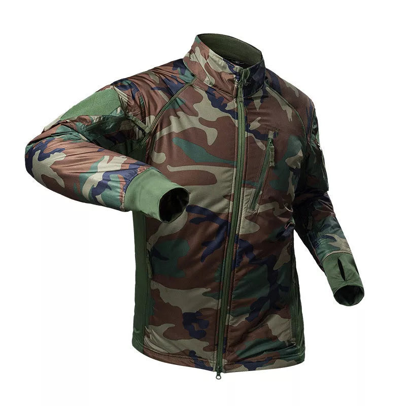 Camouflage Jacket in various sizes and colors for outdoor activities