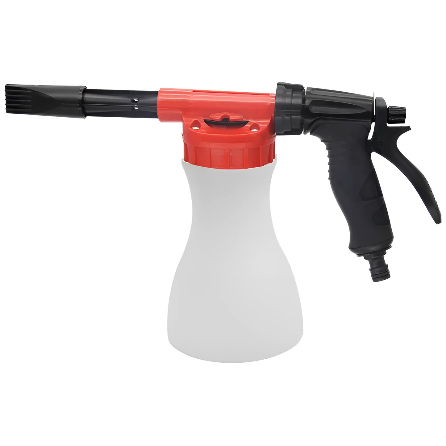 Foam pot high pressure water gun with ABS plastic body and TPR handle for garden spraying tasks