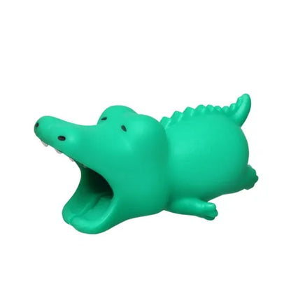 Animal-themed cable protector sleeve for Apple iPhone charging cables