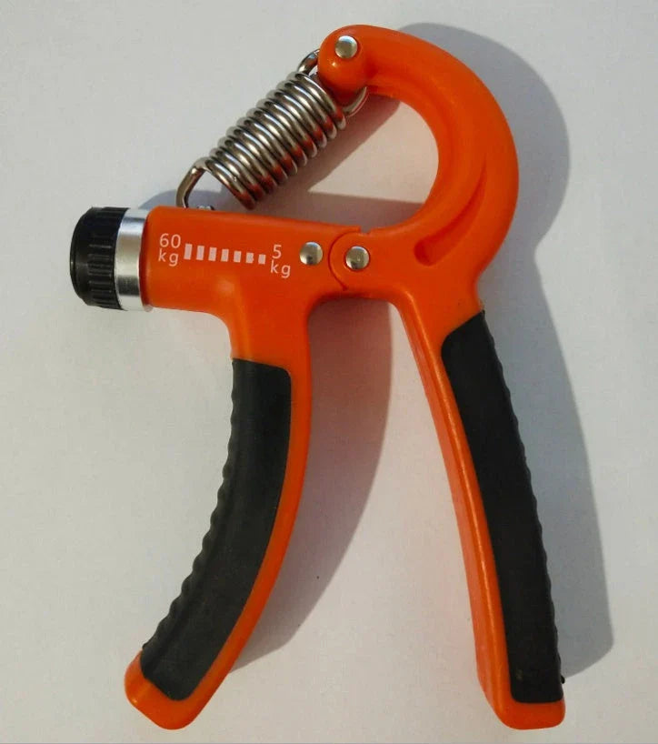 Adjustable hand grips with customizable resistance for strength training and grip development