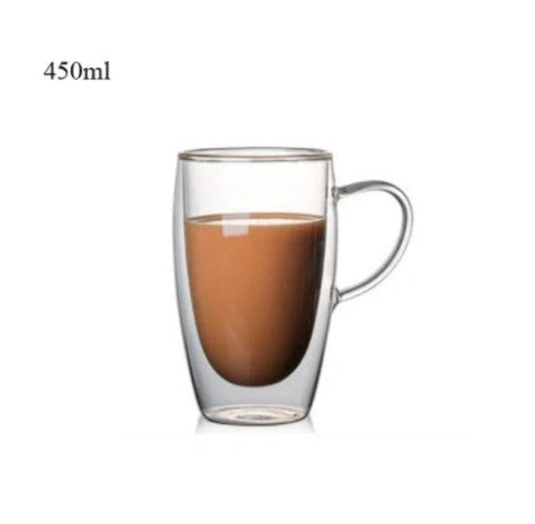 3D double-layer panda cup with skull design for wine, featuring inner Christmas tree pattern