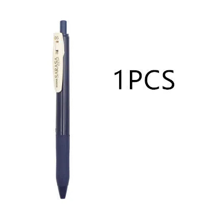 Press The Water 0.5mm bullet tip gel pen in retro colour options