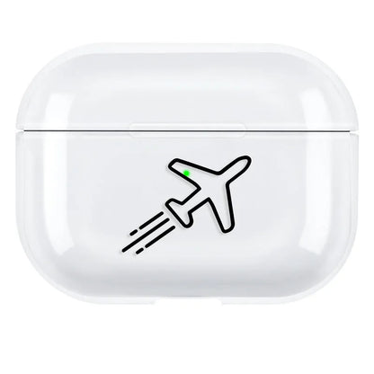 AirPods Pro 3 protective shell back cover case in solid colour options A through I
