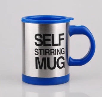 Automatic Stirring Electric Mug in various colors with 400ml capacity and leak-proof design