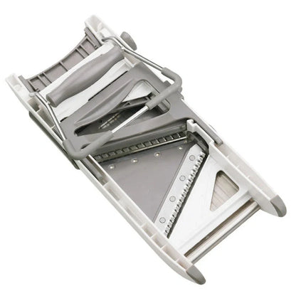 Terka Adjustable Stainless Steel Kitchen Vegetable Slicer with multiple cutting blades