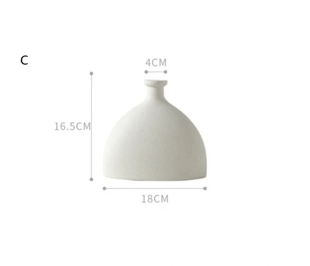 Elegant Nordic Ceramic Vase for stylish home decor