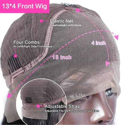 Curly human hair lace front wig on a stand, showing natural texture and length.