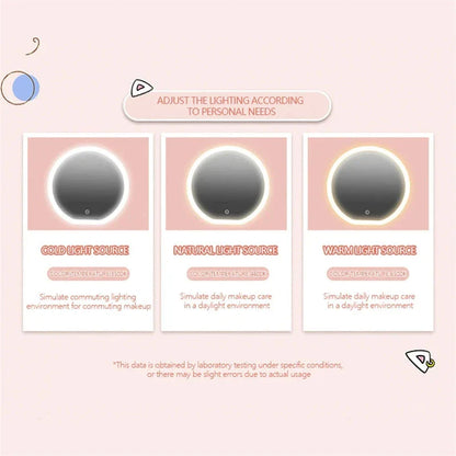 Smart LED makeup bag with adjustable lighting and spacious, organized interior for seamless beauty on the go