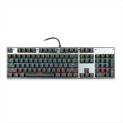 Mechanical Keyboard with Green Shaft and 87 Non-Punch Keys in various colors