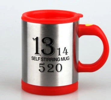 Automatic Stirring Electric Mug in various colors with 400ml capacity and leak-proof design