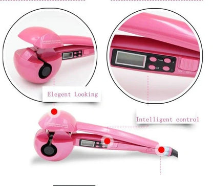 Ceramic pear flower perm hair styling tool with adjustable settings