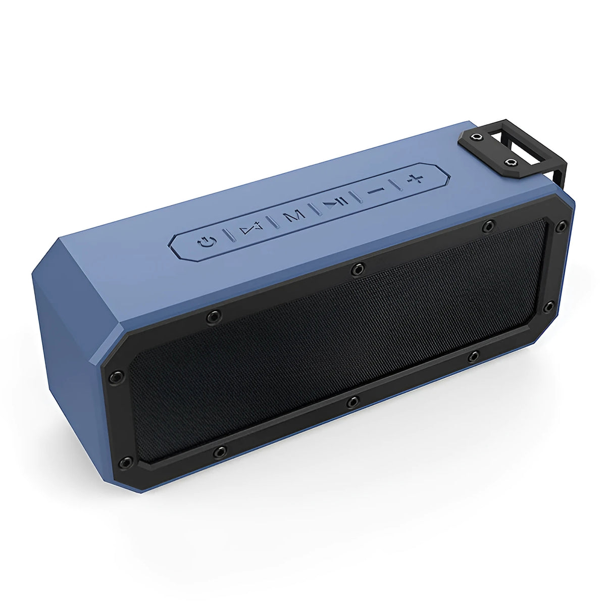 X3 PRO black or blue portable waterproof Bluetooth speaker with carry rope