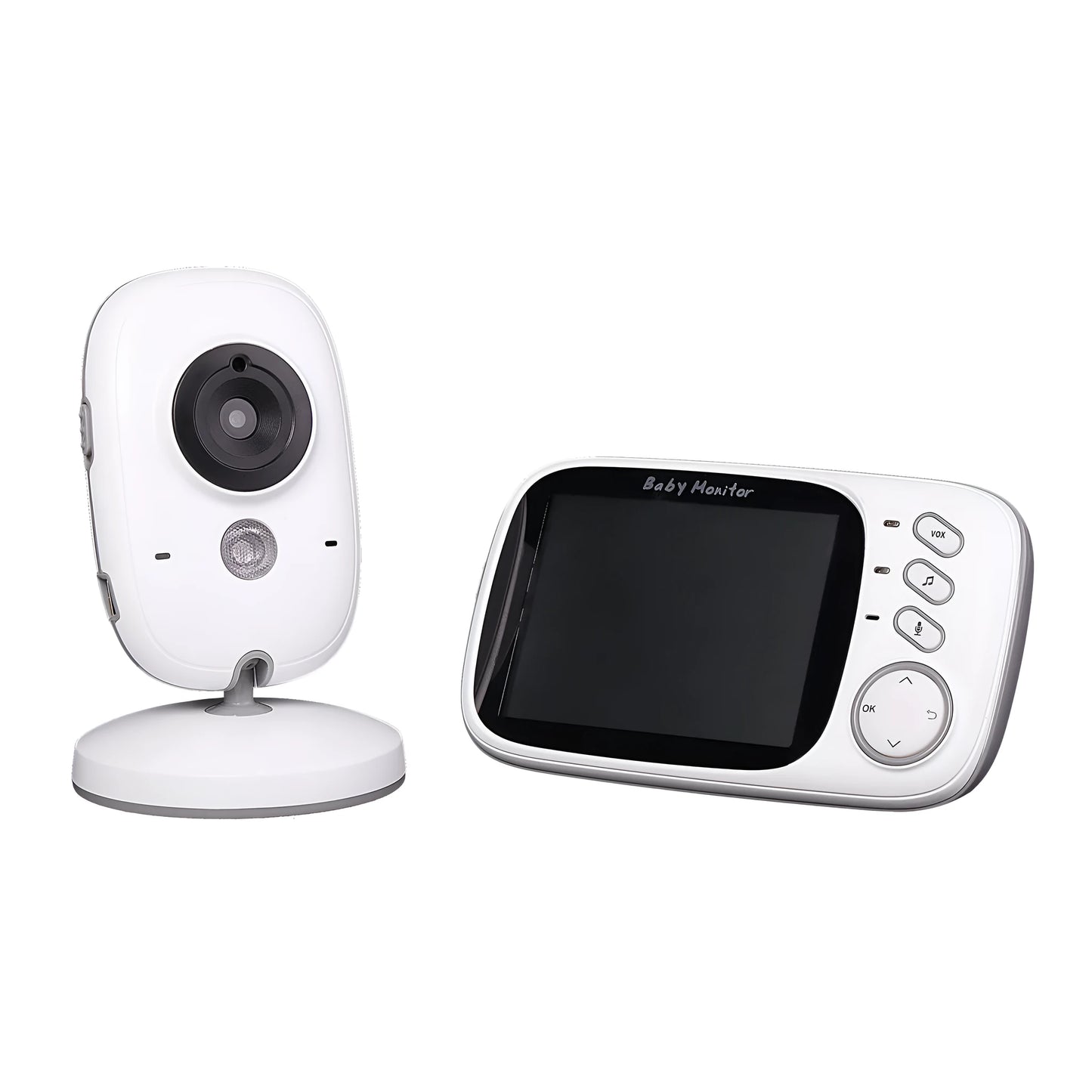 VB603 digital baby monitor with 3.2 inch colour parent unit and camera with night vision LEDs