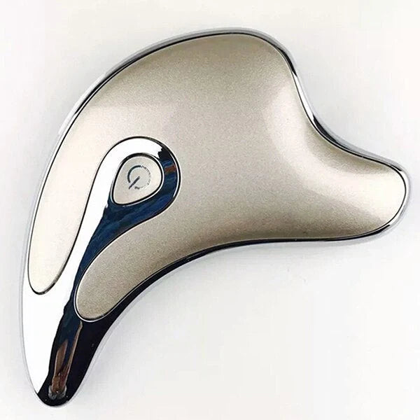 Electric Gua Sha Facial Massager with LED light and microcurrent technology
