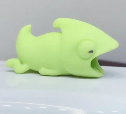 Animal-themed cable protector sleeve for Apple iPhone charging cables