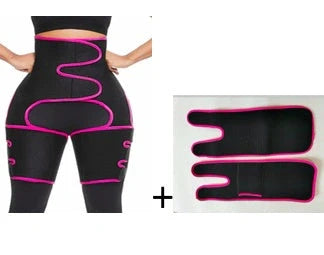 Adjustable Sports Waist Belt in various colors for enhanced workout sweat