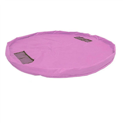 Durable and waterproof toy storage bags in various colors, perfect for travel, picnics, and everyday use.