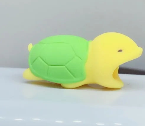 Animal-themed cable protector sleeve for Apple iPhone charging cables