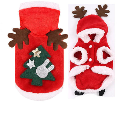 Stylish pet clothing collection featuring a range of cozy and fashionable outfits for dogs and cats
