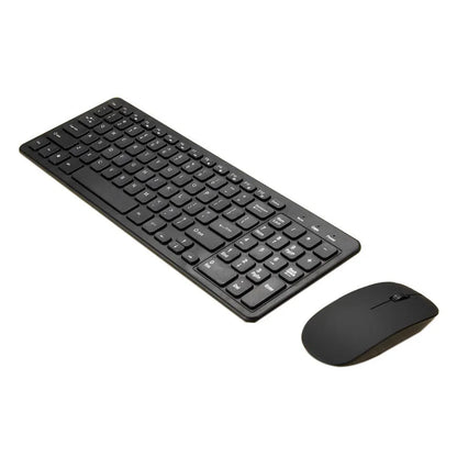Wireless keyboard and mouse set in choice of colours with compact USB receiver
