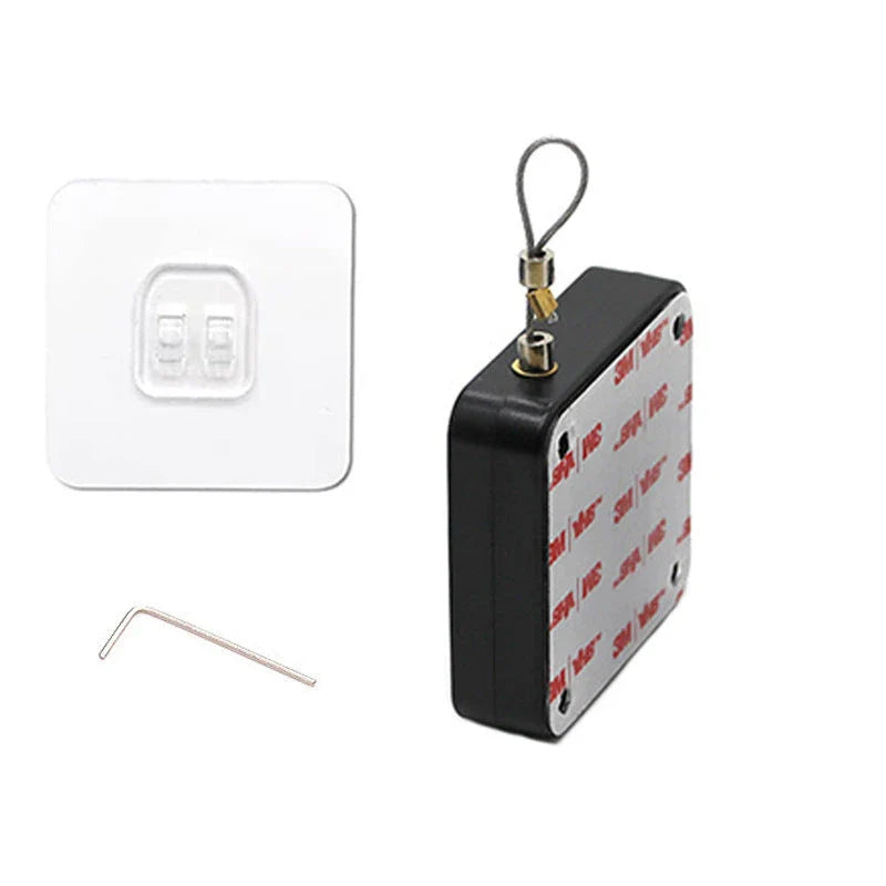Automatic door closer with soft close feature for sliding doors, glass doors, and other door types up to 1000g in weight