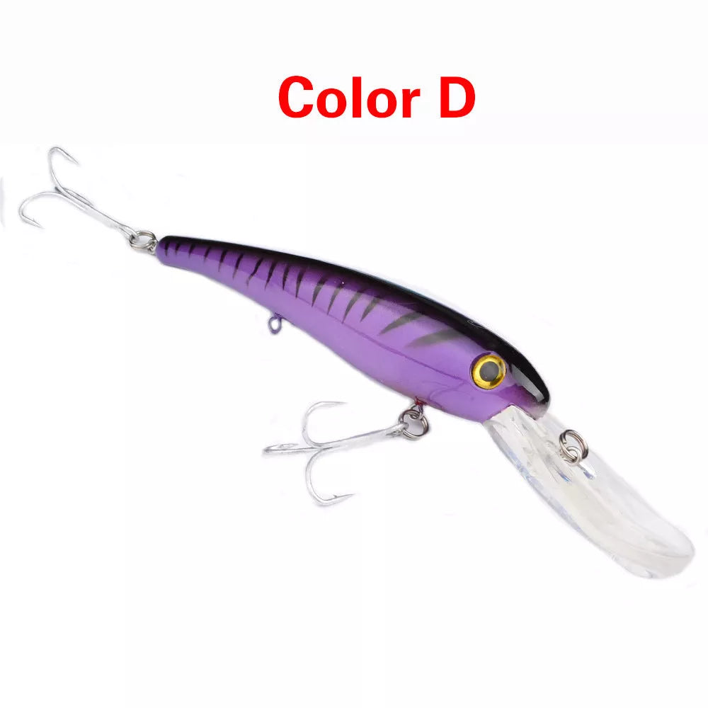 20CM Glossy Lures Mino Fishing Bait Plastic Hard Bait with 10 colour options