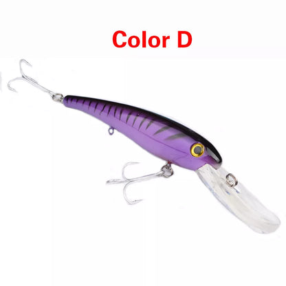 20CM Glossy Lures Mino Fishing Bait Plastic Hard Bait with 10 colour options