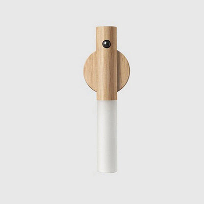 Versatile USB-powered magnetic night light with motion sensor for illuminating hallways, closets, and cabinets