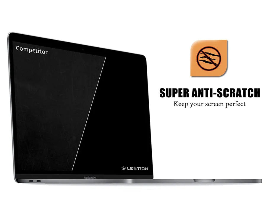 Matte screen protector film for MacBook Pro 13 inch 2016-2019 and MacBook Air 11.6 13.3, anti-scratch, 4 H