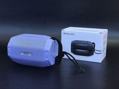 Wireless USB card Bluetooth speaker in four colour options showing compact design