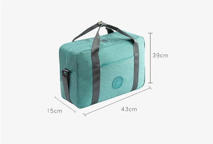Premium waterproof shoe bag with zippered interior pocket, breathable design, and versatile for various occasions
