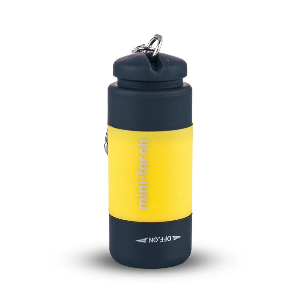 Compact and Versatile USB Rechargeable Flashlight in Various Colors
