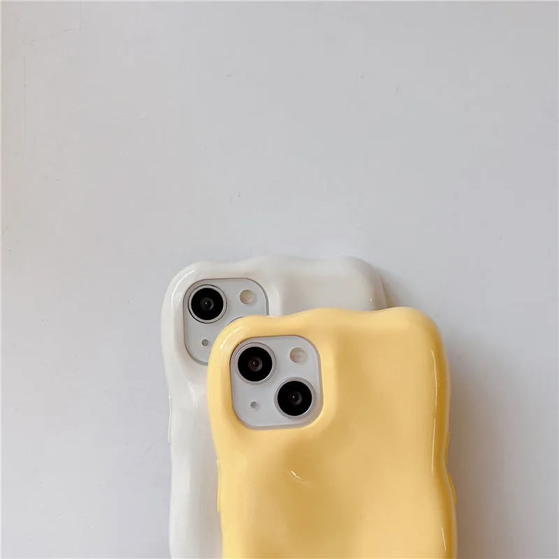 3D macaron candy coloured all-inclusive TPU phone case for iPhone with bracket and magnetic suction, shown in five colours