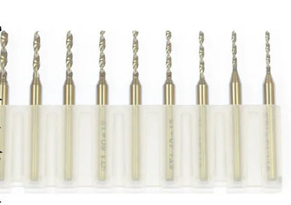 Imported tungsten steel micro engraving bit set for precision circuit board and hardware machining.