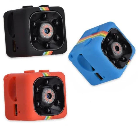 SQ11 Mini Camera with 1080P HD video, night vision, and infrared recording for capturing high-quality footage
