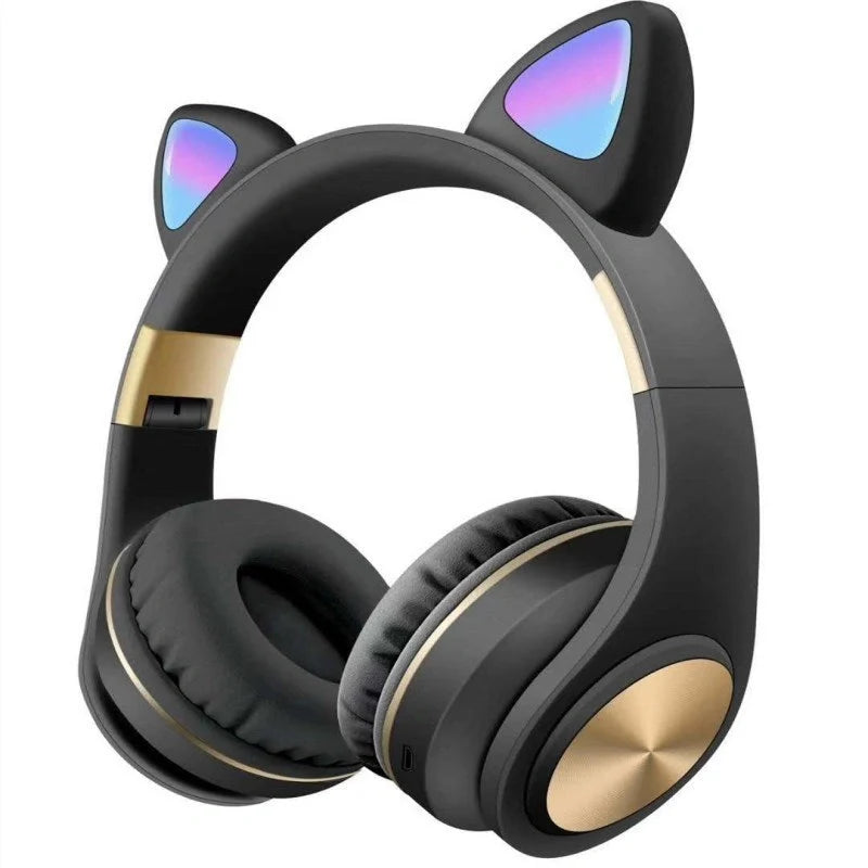 Cat Ear Bluetooth Headset in various colours with wireless connectivity