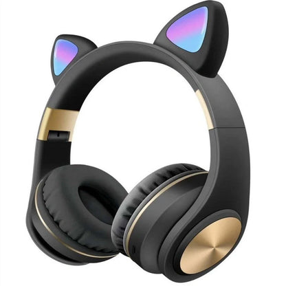 Cat Ear Bluetooth Headset in various colours with wireless connectivity