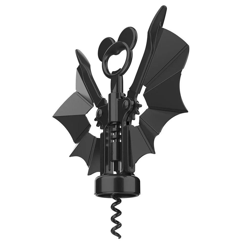 Zinc alloy baseball bat shaped wine bottle opener measuring 179mm length