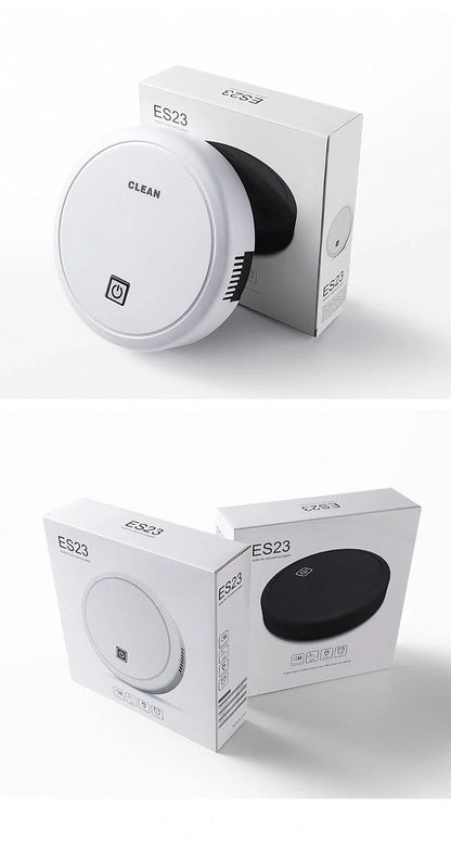 Compact 3-in-1 robot vacuum cleaner with smart navigation and 1800Pa suction