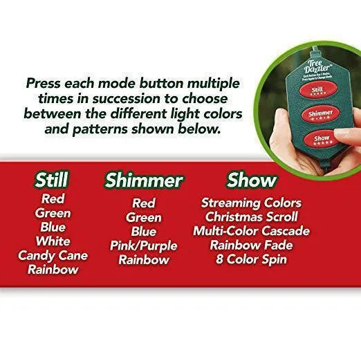 Christmas LED string lights with 64 beads, 8 wires of 1.5m each and 8 lamp beads per wire, PP material, colour box.