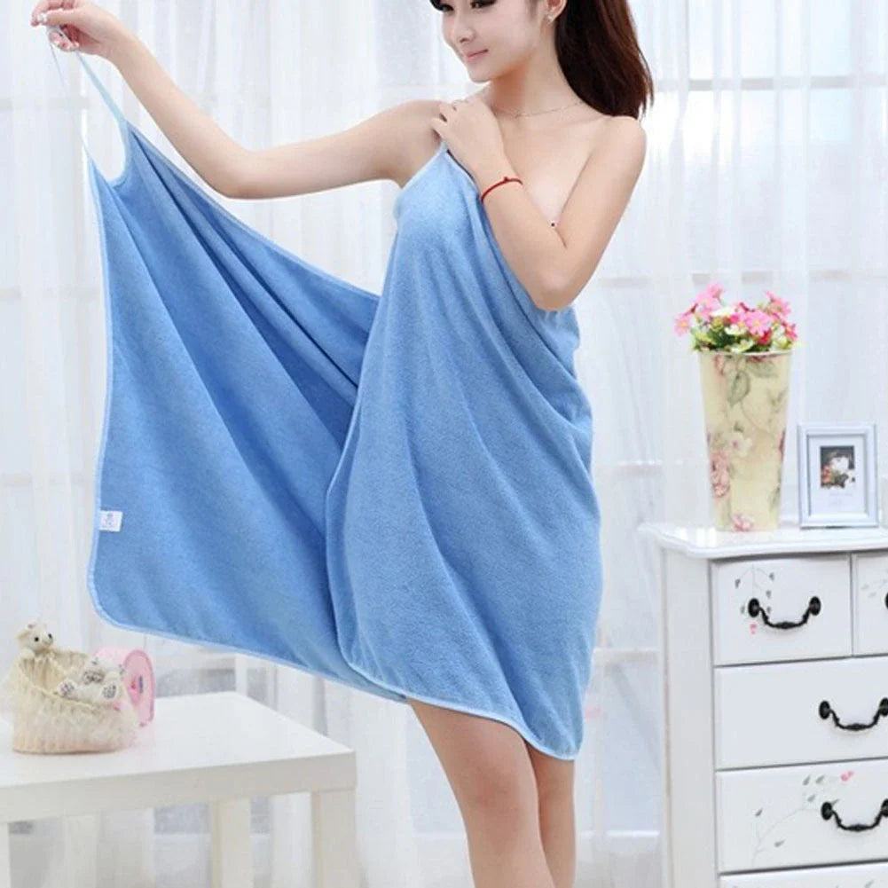 Stylish and versatile beach towel dress in various colors, ideal for drying off and looking fabulous at the beach or pool