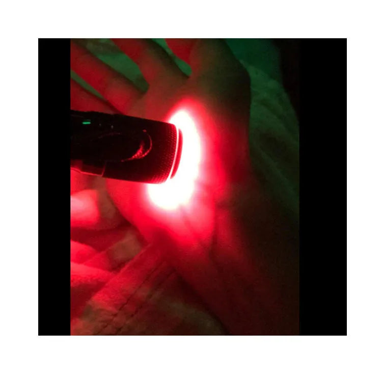 Black 29x95mm 50g portable handheld red LED smart vein locator