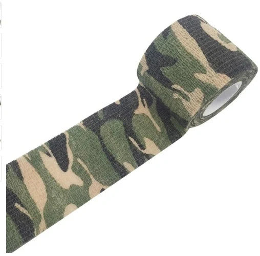 Self-Adhesive Camouflage Elastic Bandage for secure first aid support