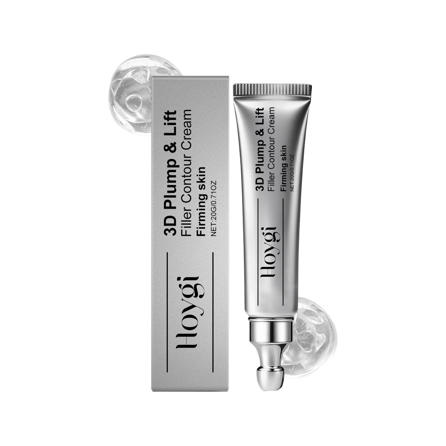 20g moisturising eye cream tube with ceramide EOS and tripeptide copper-1 ingredients for eye skincare