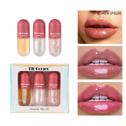 Day Night Instant Volume Lip Plumper Oil in light yellow for hydrated, plump lips