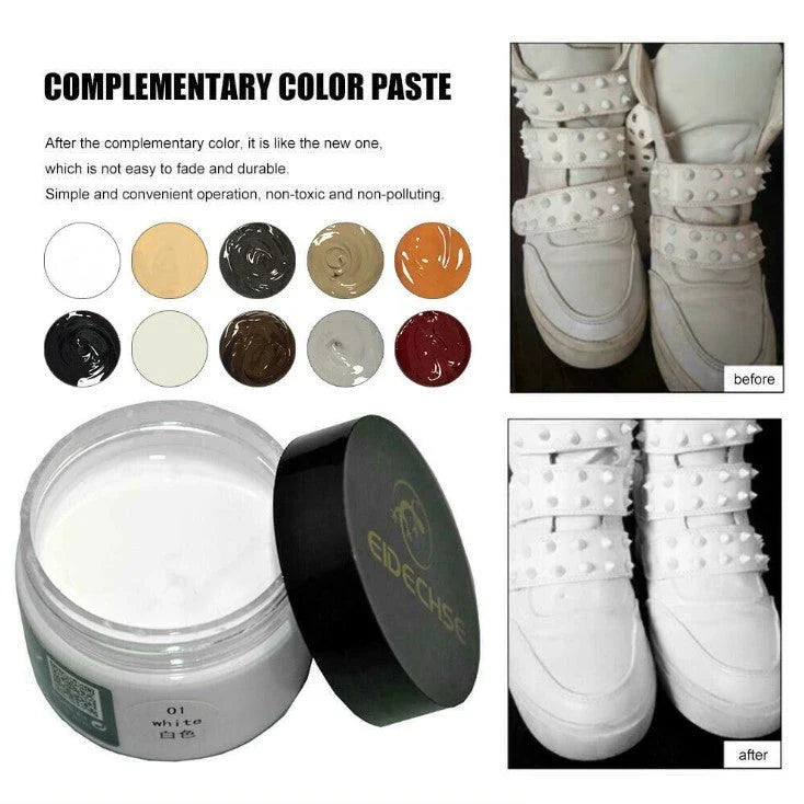 Leather Repair Restoration Kit - Revive Discolored, Scratched, or Faded Leather