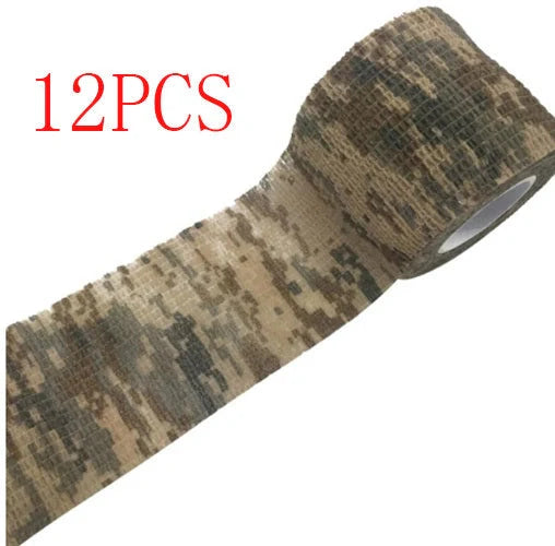 Self-Adhesive Camouflage Elastic Bandage for secure first aid support