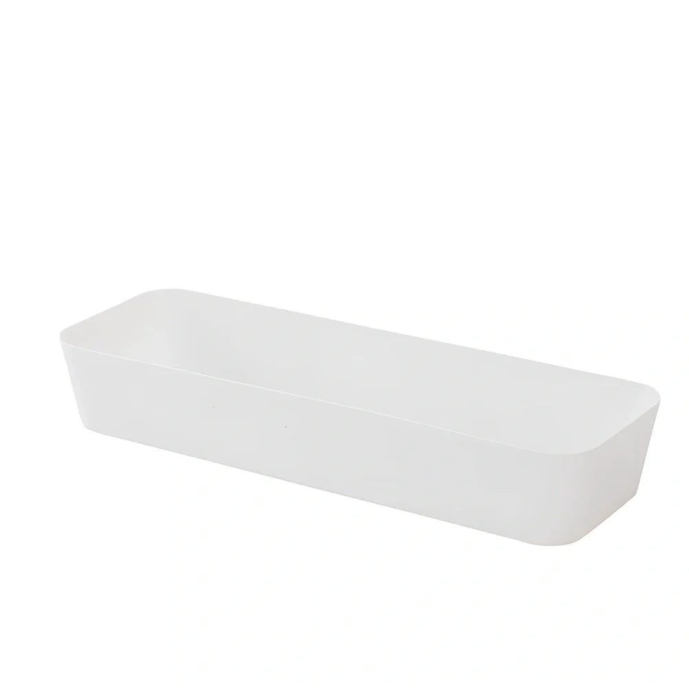 Plastic drawer organiser for underwear storage in multiple sizes and colours