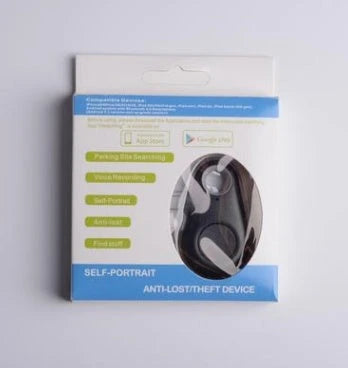 Compact Bluetooth-enabled anti-lost tracking device for keys, wallets, and other everyday essentials